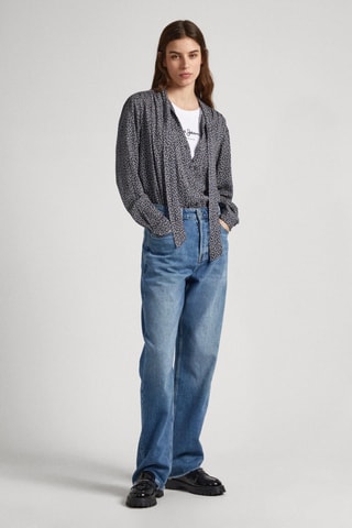 Blouse Javiera - Donkergrijs