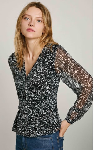 Blouse Orion - Zwart