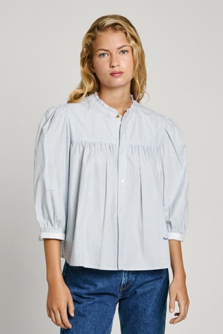 Blouse Krisma - Hemelsblauw