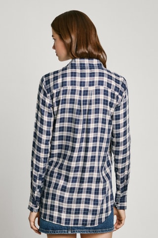 Blouse Polivia - Marineblauw