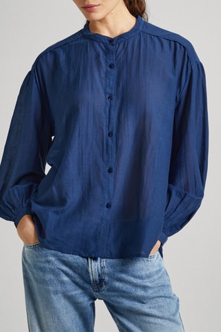 Blouse - Marineblauw