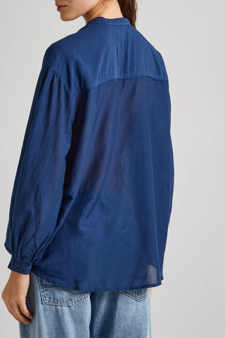 Blouse - Marineblauw