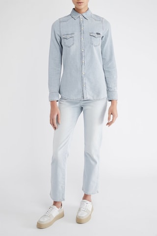 Spijkerblouse Regular - Blauw