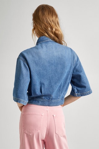 Spijkerblouse Regular - Blauw