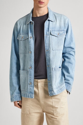Jeansoverhemd regular - Blauw
