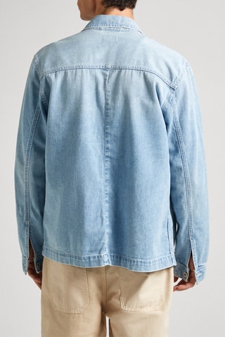 Jeansoverhemd regular - Blauw