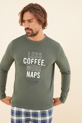 Pyjama - Groen en blauw