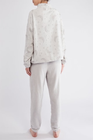 Fleece Pyjama - Lichtgrijs