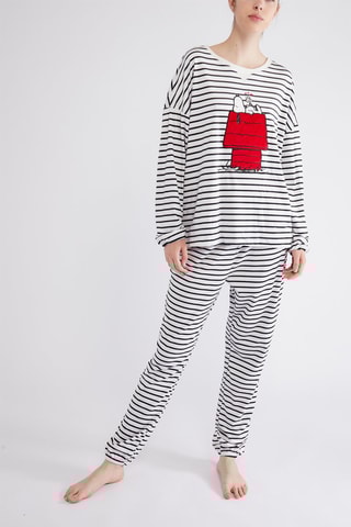 Pyjama Snoppy et Les Peanuts - Blanc