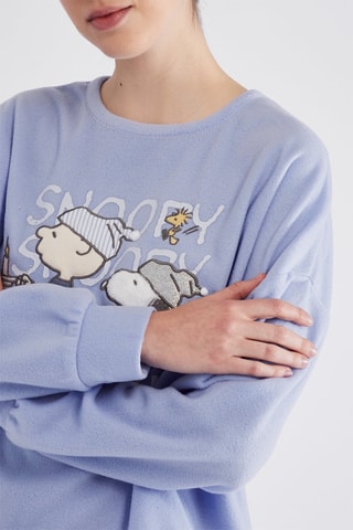 Pyjama Snoppy et Les Peanuts - Bleu