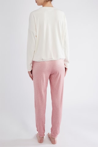 Pyjama - Ecru en Roze