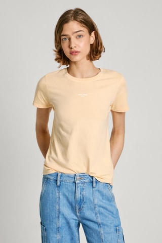 T-shirt Emily - Ivoorkleurig
