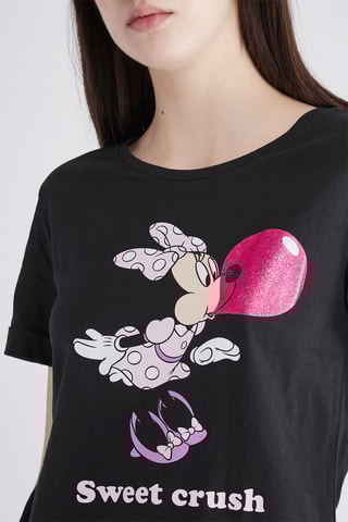T-shirt - Zwart