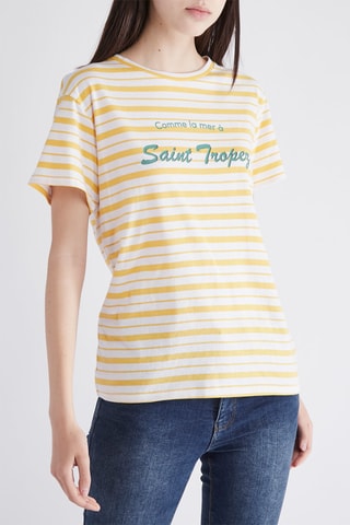 T-shirt - Geel