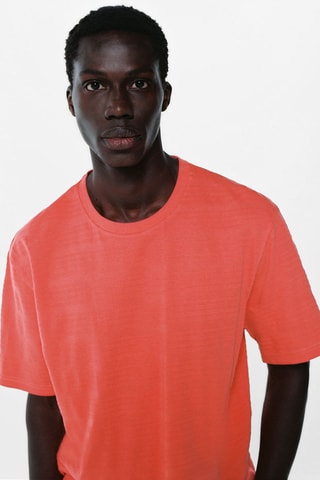 T-shirt - Koraalrood