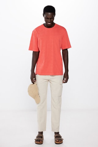 T-shirt - Koraalrood