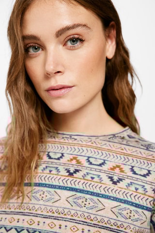 T-shirt - Beige