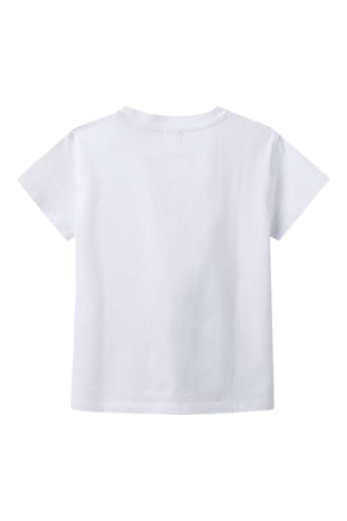 T-shirt - Wit en Roze