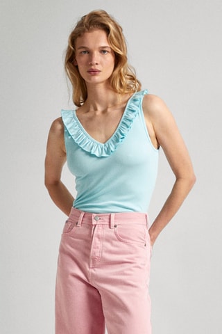 Top - Blauw