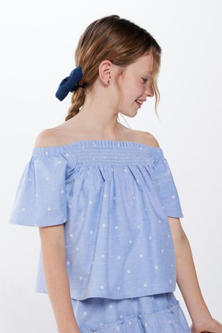 Top - Blauw