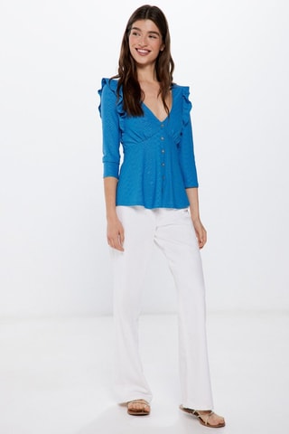 Blouse - Blauw
