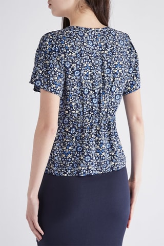 Top - Blauw