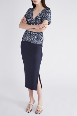 Top - Blauw