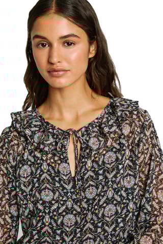 Blouse Peggy - Zwart
