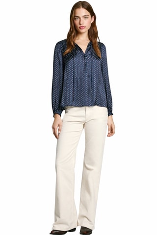 Top Patricia - Marineblauw