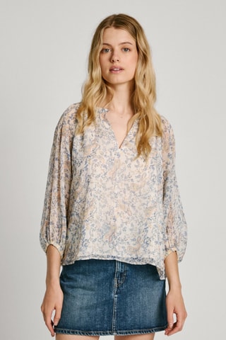 Top Martina - Marineblauw