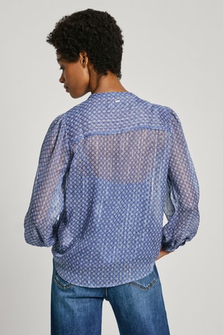 Top Naomi - Marineblauw