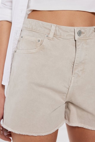 Spijkershort - Beige