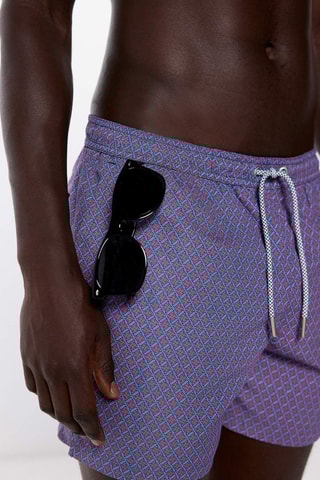 Short de bain - Violet