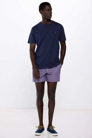 Short de bain - Violet