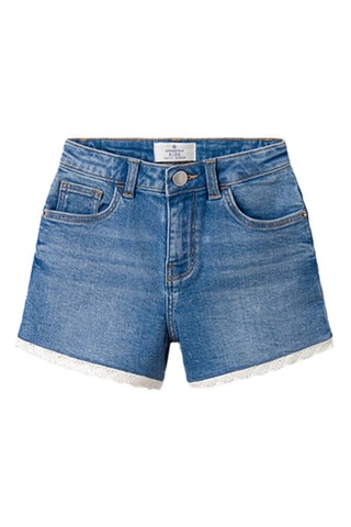 Short en jean - Bleu