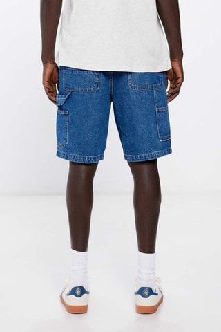 Jeansbermuda - Blauw
