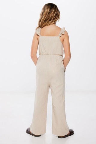 Linnen Jumpsuit Beige