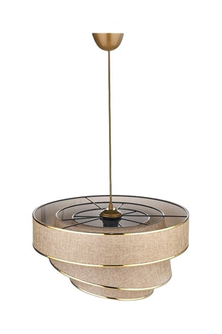 Candeeiro suspenso - Toupeira e dourado 