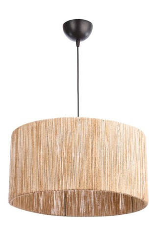 Candeeiro suspenso Cane - Natural - 60 W