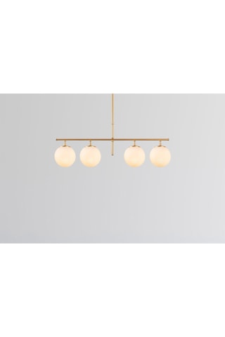 Candeeiro suspenso Roe Dourado