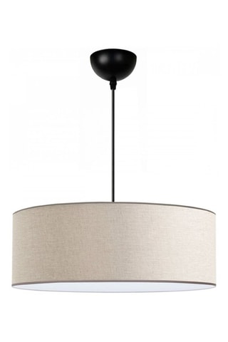Candeeiro suspenso Creme - 52 x 52 x 23 cm