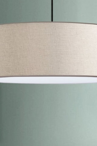 Candeeiro suspenso Creme - 52 x 52 x 23 cm
