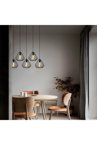 Candeeiro suspenso Diamond Preto
