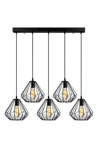 Candeeiro suspenso Diamond Preto