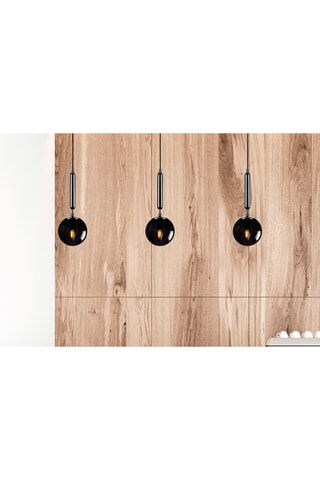 Candeeiro suspenso King - 
Preto - 40 W