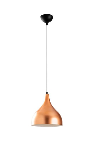 Candeeiro suspenso Saglam - Acobreado - 100 W
