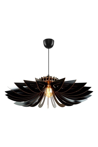 Candeeiro suspenso - Preto - 45-60 W