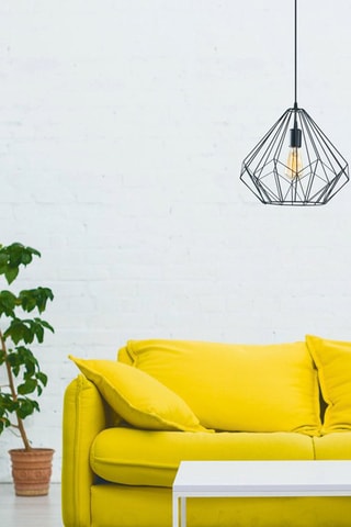Candeeiro suspenso Diamond Preto