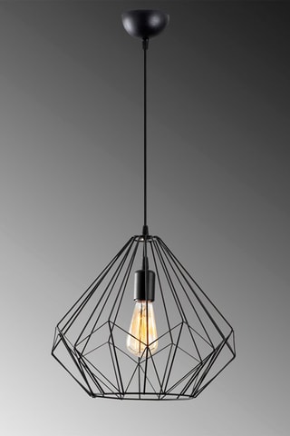 Candeeiro suspenso Diamond Preto