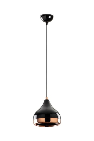 Candeeiro suspenso Yildo - Preto - 40 W